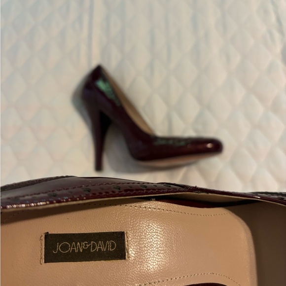 Dark red high heels - Picture 6 of 6